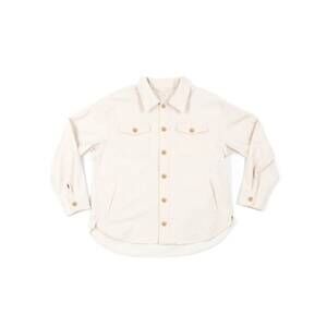 NEW ARIKO men's bucky shirt jacket in cream